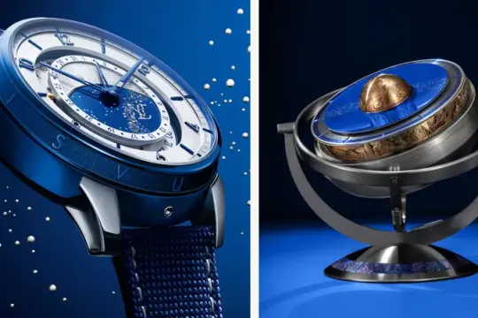 路易威登与De Bethune联合推出472万美元钛金属时钟