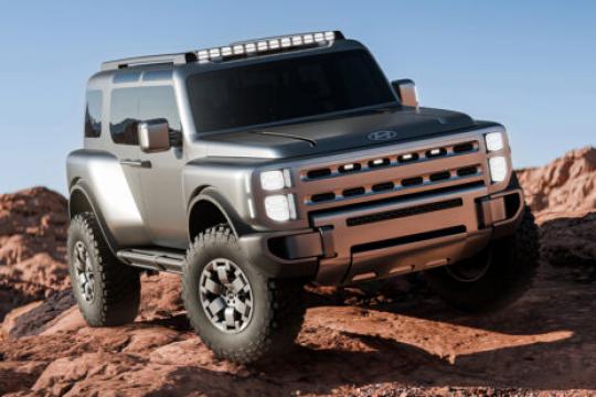 现代Boulder概念车：首款车身框架式SUV，纯美国产造