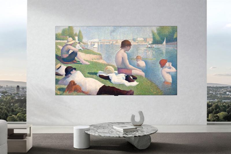 LG OLED EVO W6 Wallpaper TV 1