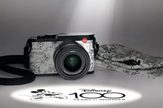 徕卡庆祝迪士尼百年，推出趣味米奇Q2相机限量版