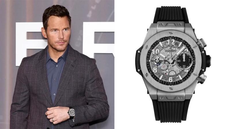 Chris Pratt Hublot Big Bang Unico Titanium