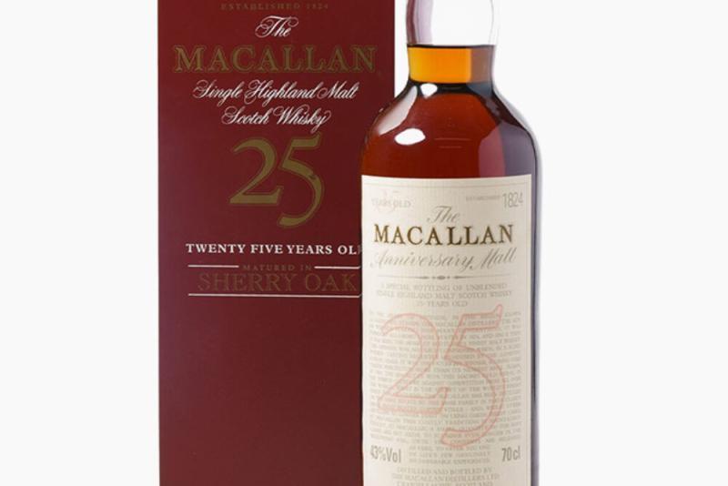 Macallan Anniversary Malt Complete Set Auction 2