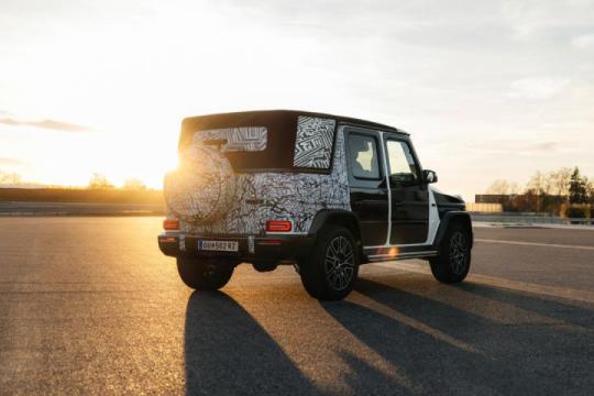 奔驰确认G级敞篷版即将回归