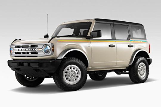 福特Bronco Coastal：四轮上的纯正复古加州海滩风情