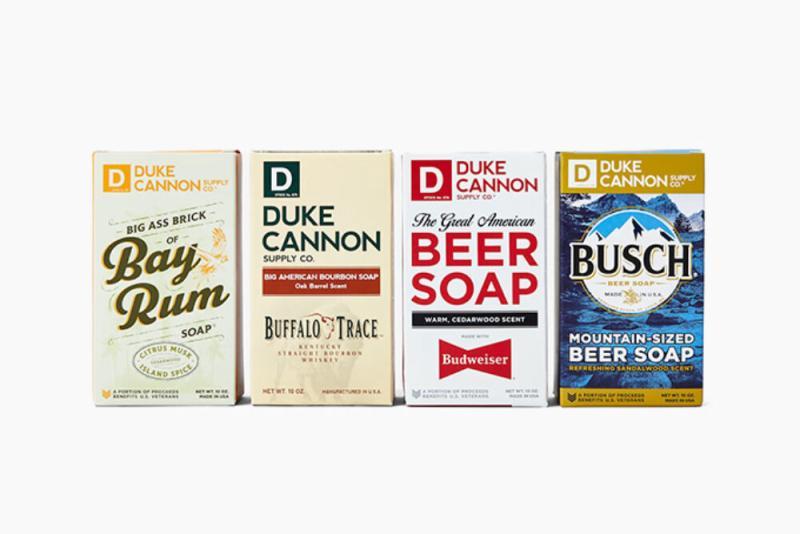 Duke Cannon Beer Bourbon Soap Set