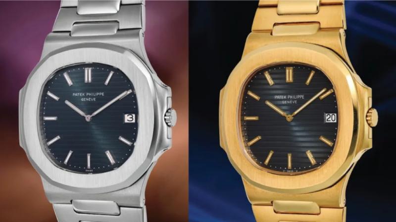 The 3700/1A (R) and 3700/11 (L) which sold at Phillips in New York last weekend.