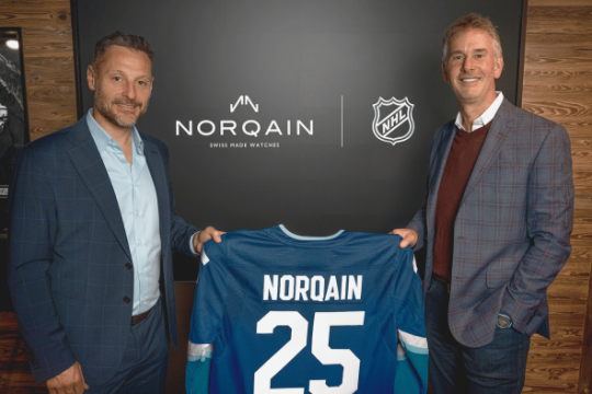 NHL首选官方奢华运动腕表：NORQAIN瑞士独立品牌登场