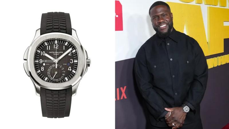 Kevin Hart Patek Philippe Aquanaut Travel Time