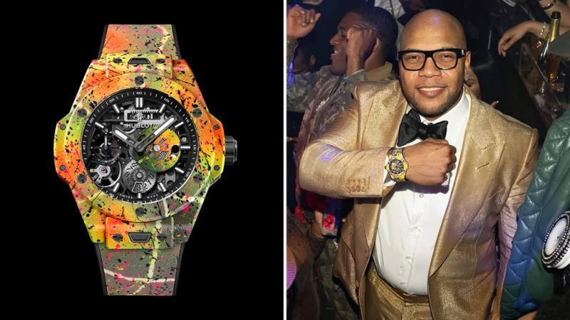 Flo Rida Hublot Big Bang Meca-10 Street Art