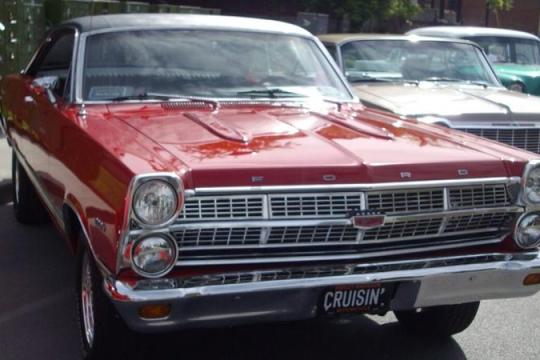 福特1967年款Fairlane GT搭载390 V8引擎，0-60英里加速约7秒