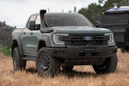 2026款福特Ranger Super Duty：405马力，近5吨牵引力，轻松涉水