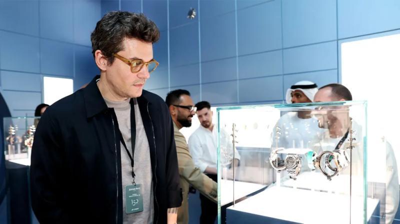 John Mayer at Audemars Piguet Dubai Watch Week