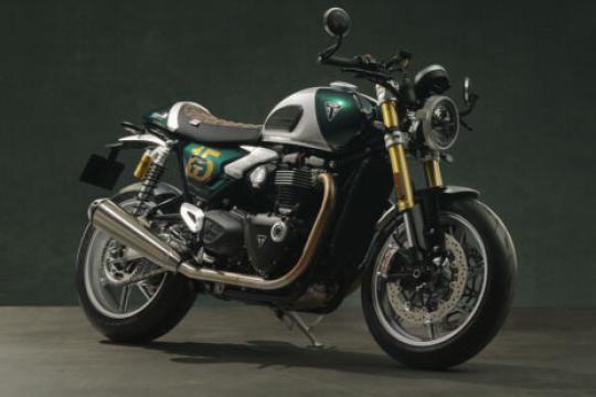 Triumph Speed Twin 1200 Cafe Racer 为第15届DGR活动打造独一无二的复古改装版