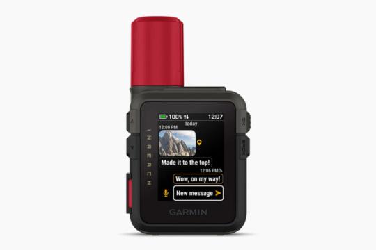 Garmin终于为inReach Mini卫星通讯器添加了触摸屏