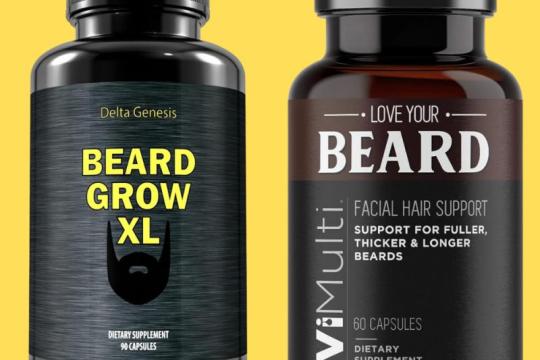 用专为胡须设计的维生素配方助力面部毛发生长