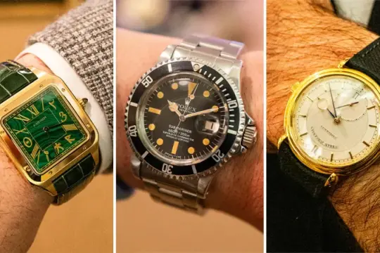 Watches and Wonders上最时尚的人们佩戴复古劳力士、定制卡地亚等名表