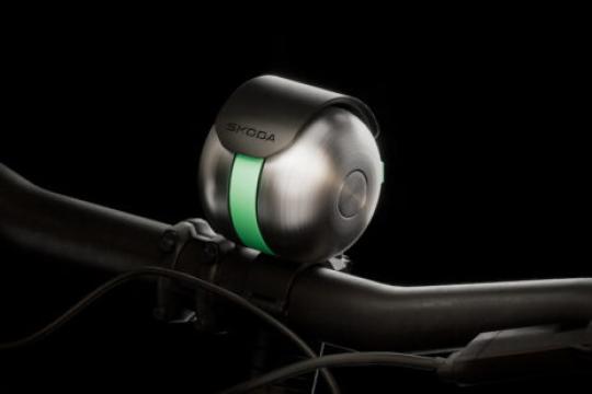 斯柯达创新自行车铃声：即使戴降噪耳机也能听见