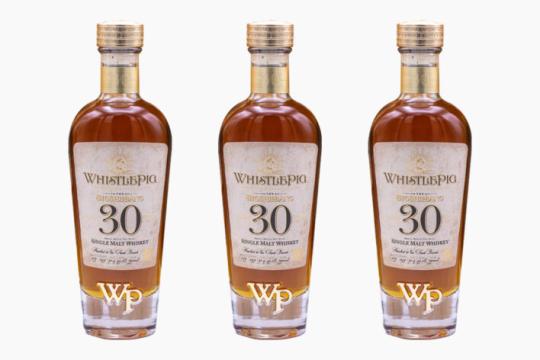 WhistlePig推出5000美元30年陈酿单一麦芽威士忌，成为北美最古老的大麦威士忌