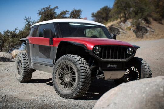 Vanderhall Brawley GTS：一款拥有404马力的未来感电动越野车