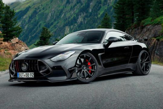Brabus打造1000马力奔驰-AMG GT，动力强大到需限制变速箱扭矩