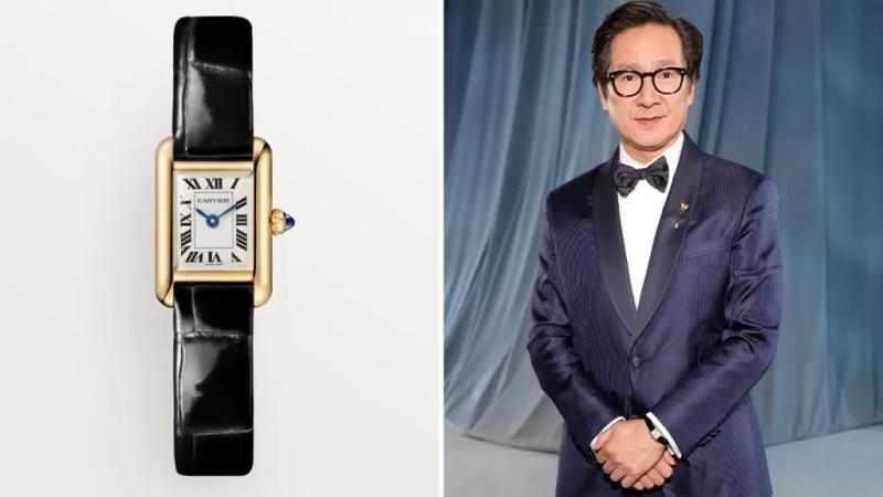 Ke Huy Quan Cartier Tank LC