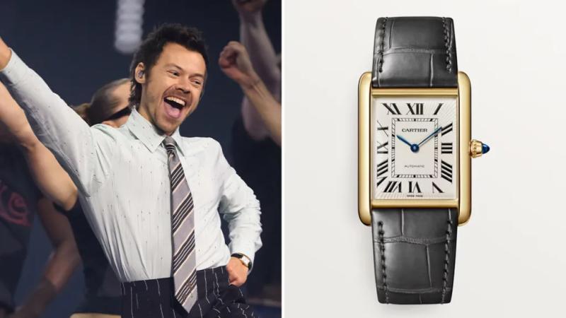 Harry Styles Cartier Tank LC