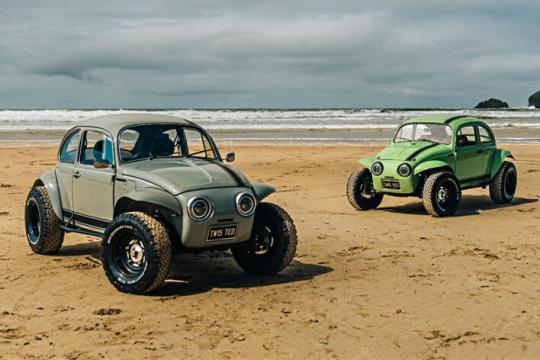 Twisted打造了你童年海报中梦寐以求却从未实现的Baja Bug