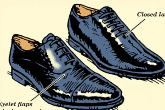 男士正装鞋的等级划分