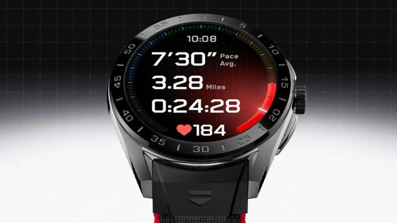 TAG Heuer Connected Watch跑步显示