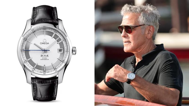 乔治·克鲁尼佩戴欧米茄腕表