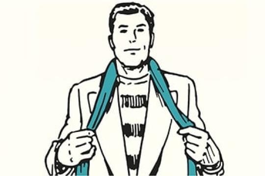 本周技能：围巾的五种系法