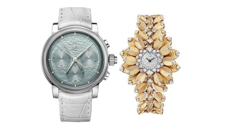 Parmigiani Fleurier Toric Chronograph Rattrapante, Cartier Grain de Café