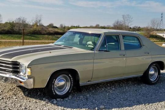 妻子发现丈夫频繁消失在车库，竟是为了改造他们的1972年Chevelle