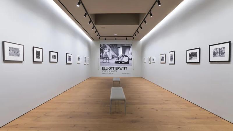 The gallery at Leica's New York flagship store