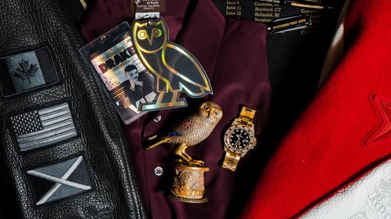 Drake Rolex GMT-Master II plus OVO memorabilia