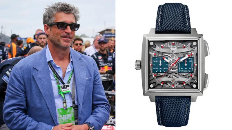 Patrick Dempsey TAG Heuer Monaco Evergraph