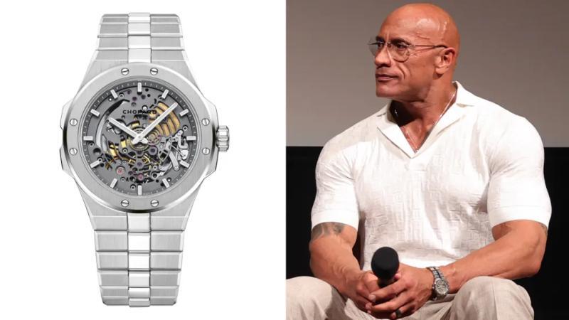 Dwayne Johnson Chopard Alpine Eagle 41 XP TT