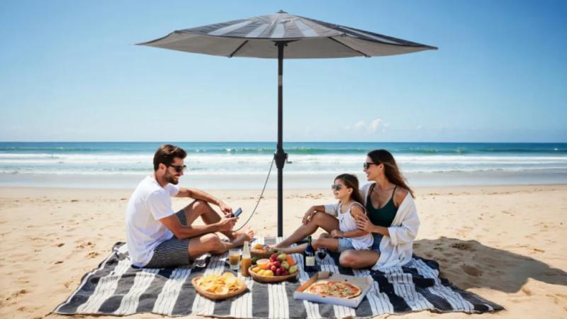 Anker Solix Solar Beach Umbrella