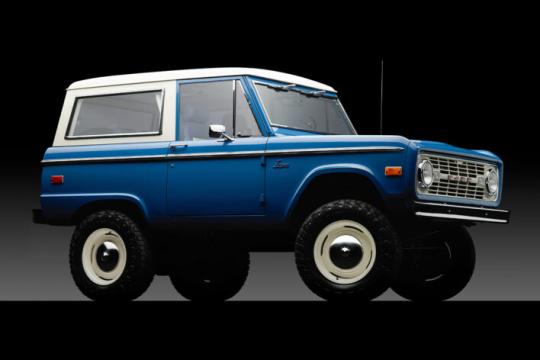 复古改装先锋ICON首款全电动Bronco定制车型亮相