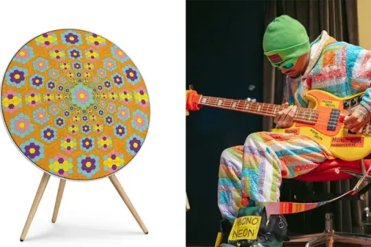 MonoNeon为Bang & Olufsen A9音箱带来多彩艺术新装