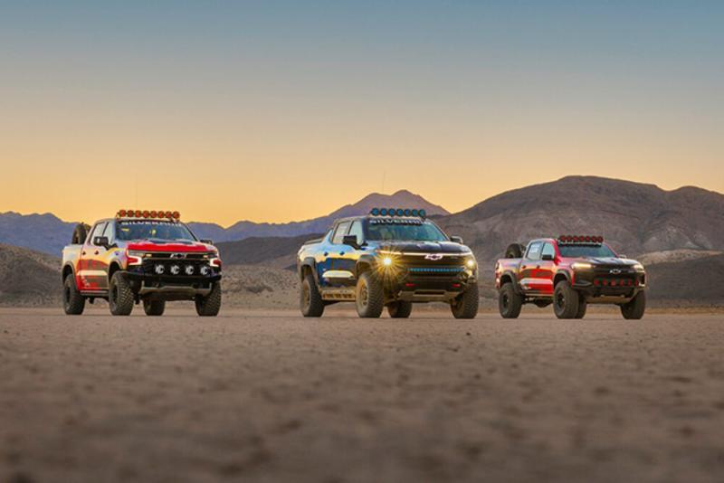 Chevrolet Silverado EV ZR2 Off Road Race Truck 3