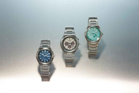 超钛材质，坚韧与风格兼备：西铁城全新Zenshin系列震撼登场