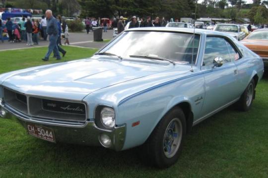 1968年AMC推出的Javelin，7秒破百的经典肌肉车