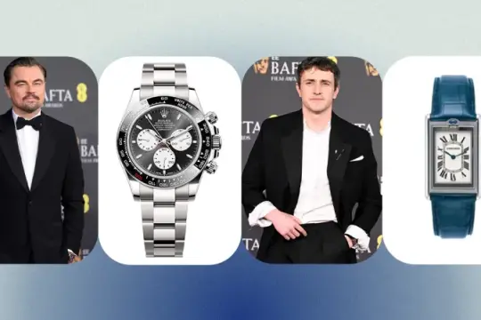 BAFTA颁奖典礼上的12款最佳腕表，从莱昂纳多·迪卡普里奥的劳力士到保罗·梅斯卡尔的卡地亚