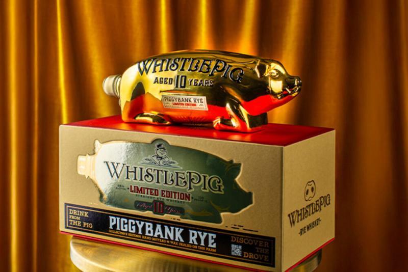 WhistlePig PiggyBank Rye Gold 1