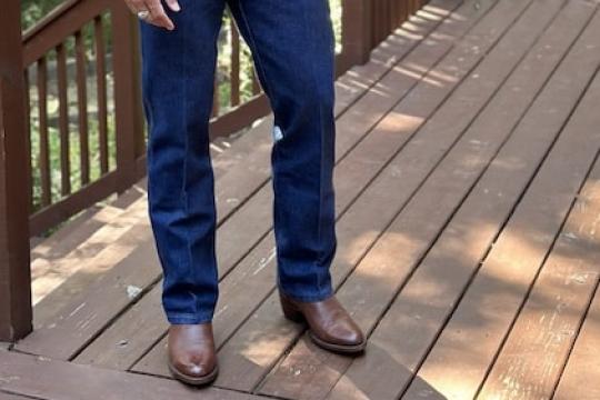 熨烫你的牛仔裤，伙伴