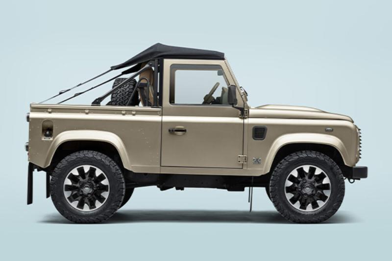 Land Rover New Old Classic Defender V8 Soft Top 2