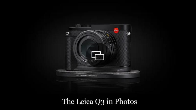 The Leica Q3 camera.