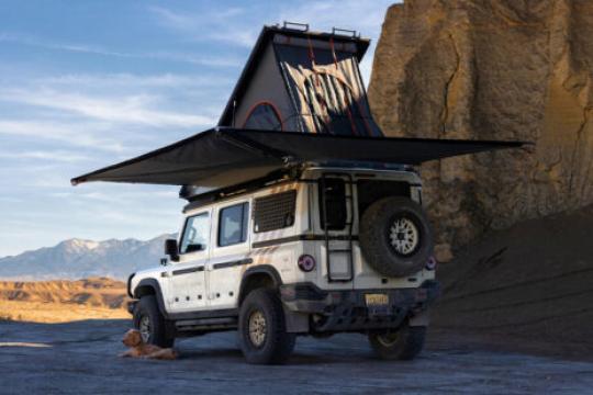 INEOS Grenadier ‘Grand Bohemian’越野车新增车顶帐篷与内置厨房