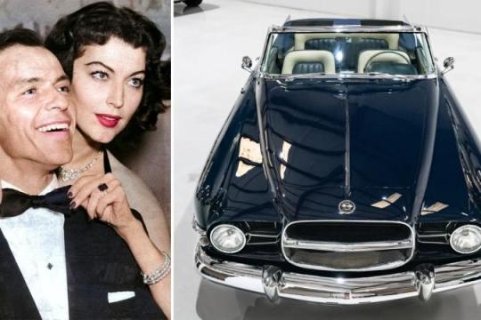 弗兰克·辛纳屈的Dual-Ghia敞篷车等待您的拥有